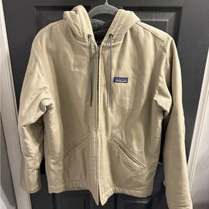 Patagonia Men’s Lines Isthmus Hoodie Sz. Small Beige